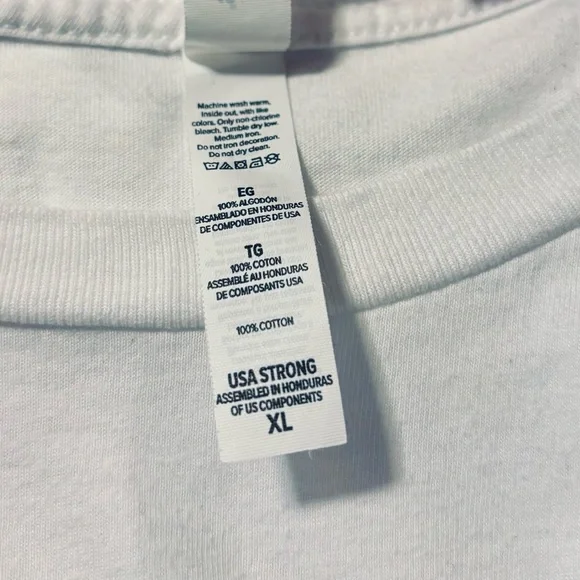 Heart Paw Print Long Sleeve Shirt Bella Canvas size XL - Picture 3 of 4